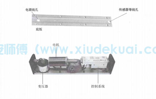 電動閉門器怎么安裝，門禁聯(lián)動接線方法圖解說明書