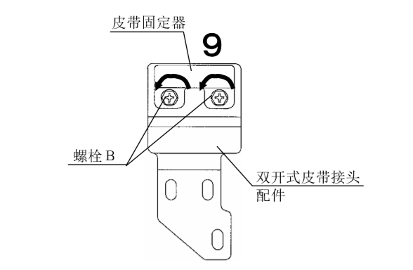 自動門皮帶正確安裝方法（皮帶安裝圖片）(圖13)