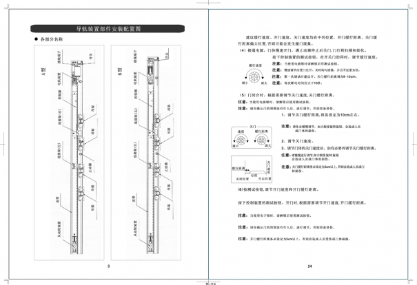 autodoor自動門控制器接線圖（自動門調節說明書）(圖5)