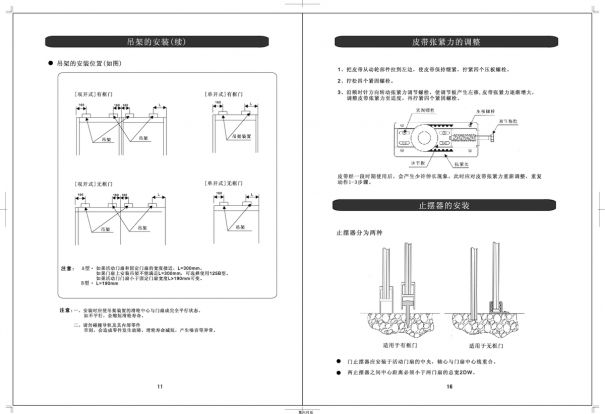 autodoor自動門控制器接線圖（自動門調節說明書）(圖7)